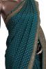 Pure Handloom Zari Butta Banarasi Crepe Silk Saree
